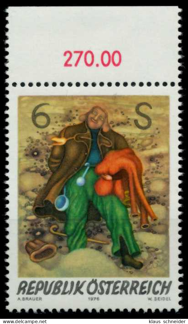 ÖSTERREICH 1976 Nr 1537 Postfrisch ORA X8095FA - Unused Stamps