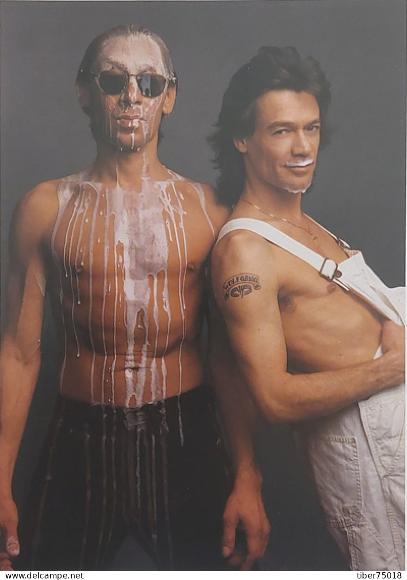 Carte Postale - Milk (Where's Your Mustache ?) Alex And Eddie Van Halen - Werbepostkarten