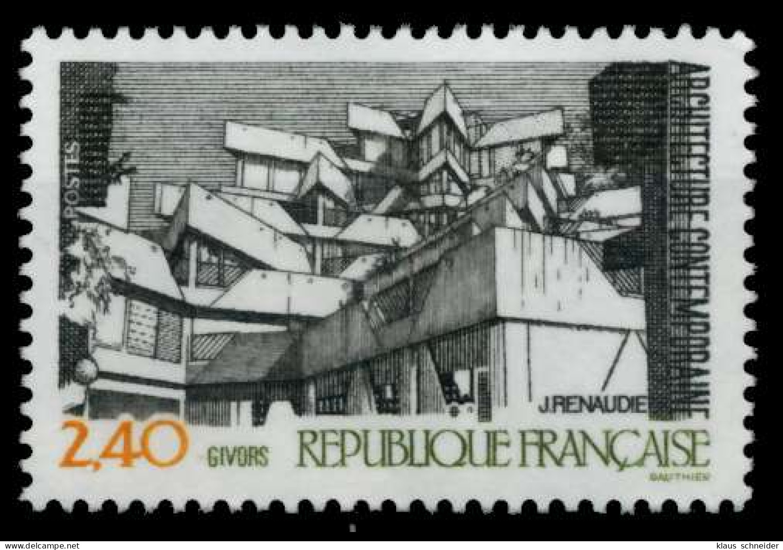 FRANKREICH 1985 Nr 2495 Postfrisch X88D266 - Neufs
