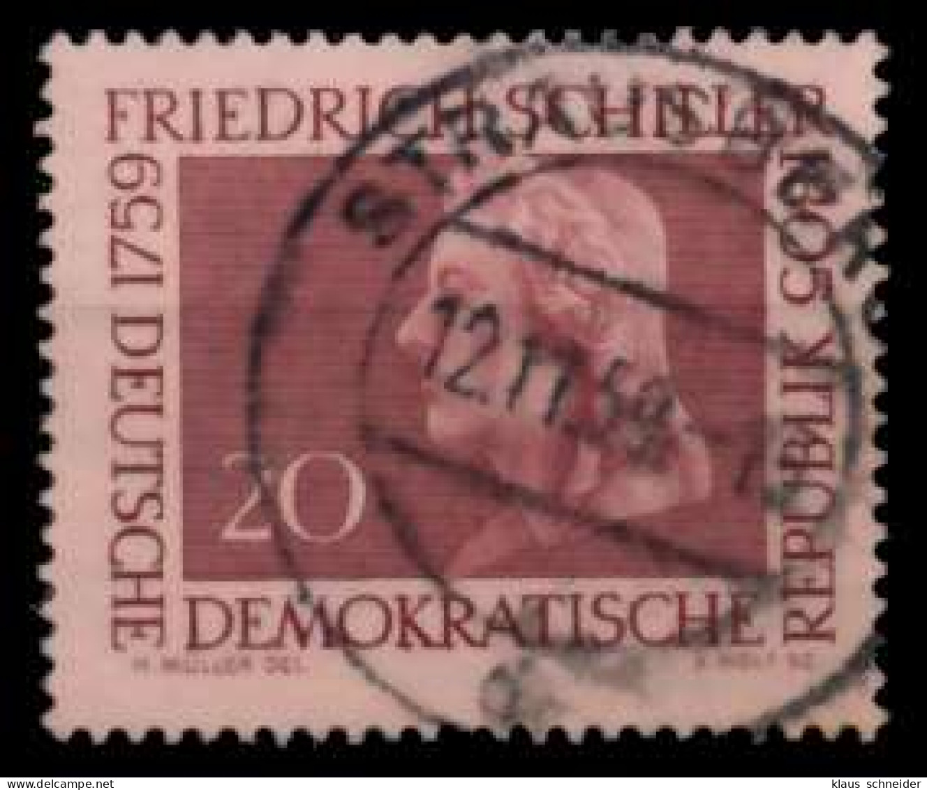 DDR 1959 Nr 734 Zentrisch Gestempelt X8B8BD2 - Oblitérés