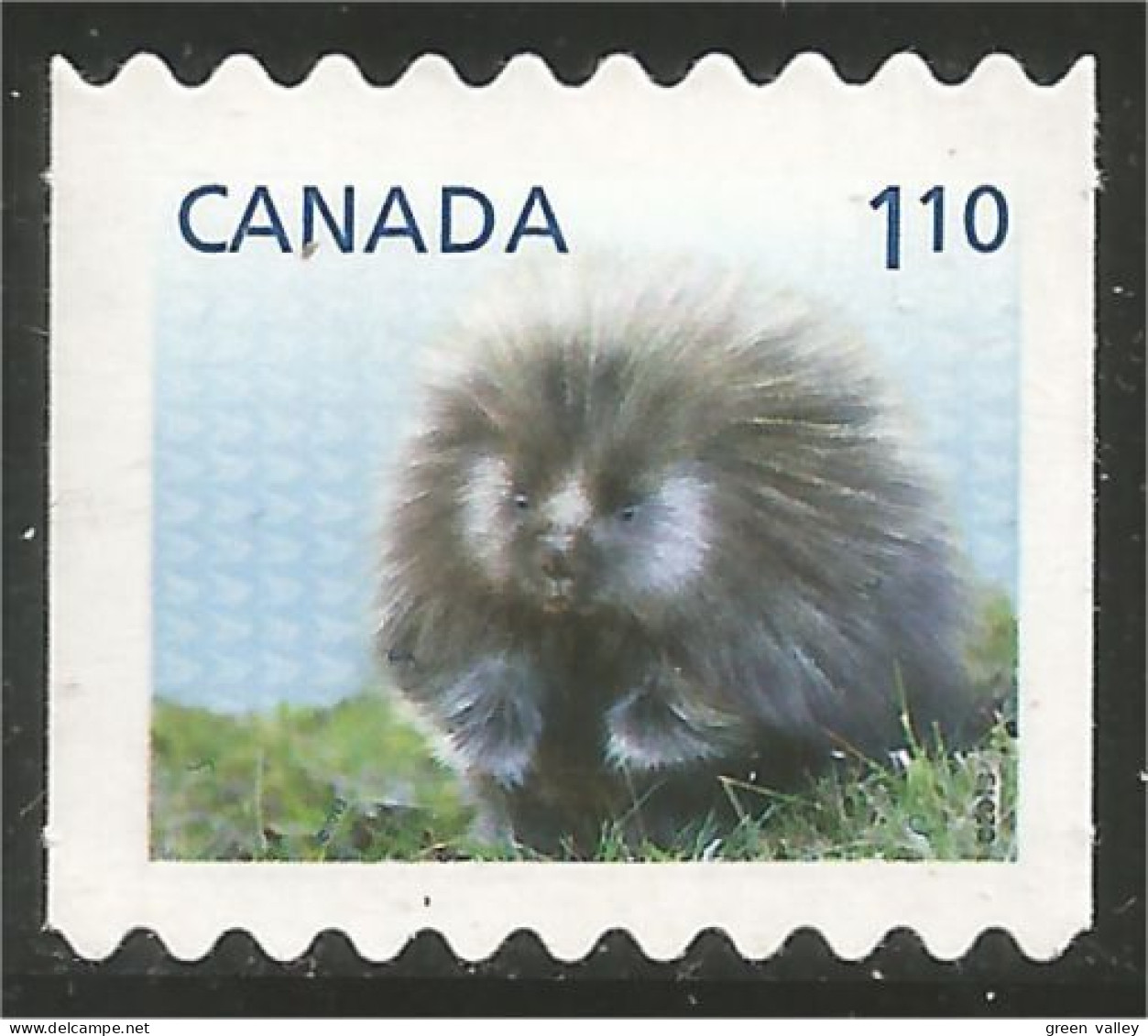 Canada Porcupine Porc-épic Porcospino Stachelschwein Annual Collection Annuelle MNH ** Neuf SC (C26-05iia) - Nuevos