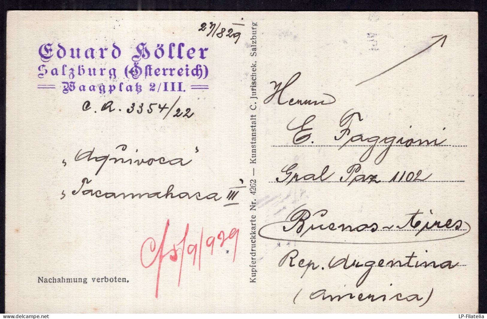 Österreich - 1929 - Salzburg - Mirabellgarte - Salzburg Stadt