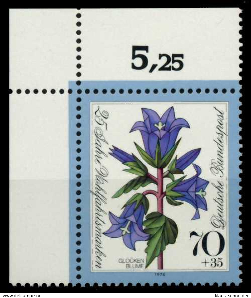 BRD 1974 Nr 821 Postfrisch ECKE-OLI X8EF736 - Unused Stamps