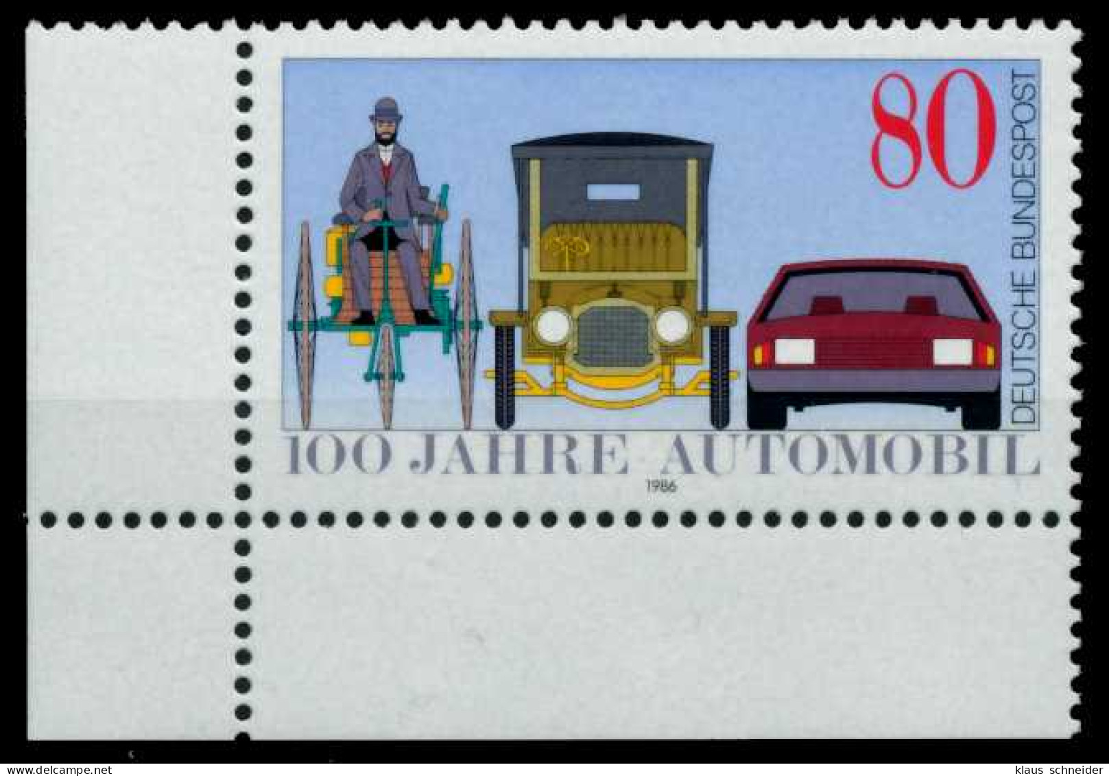 BRD 1986 Nr 1268 Postfrisch ECKE-ULI X8F7902 - Unused Stamps