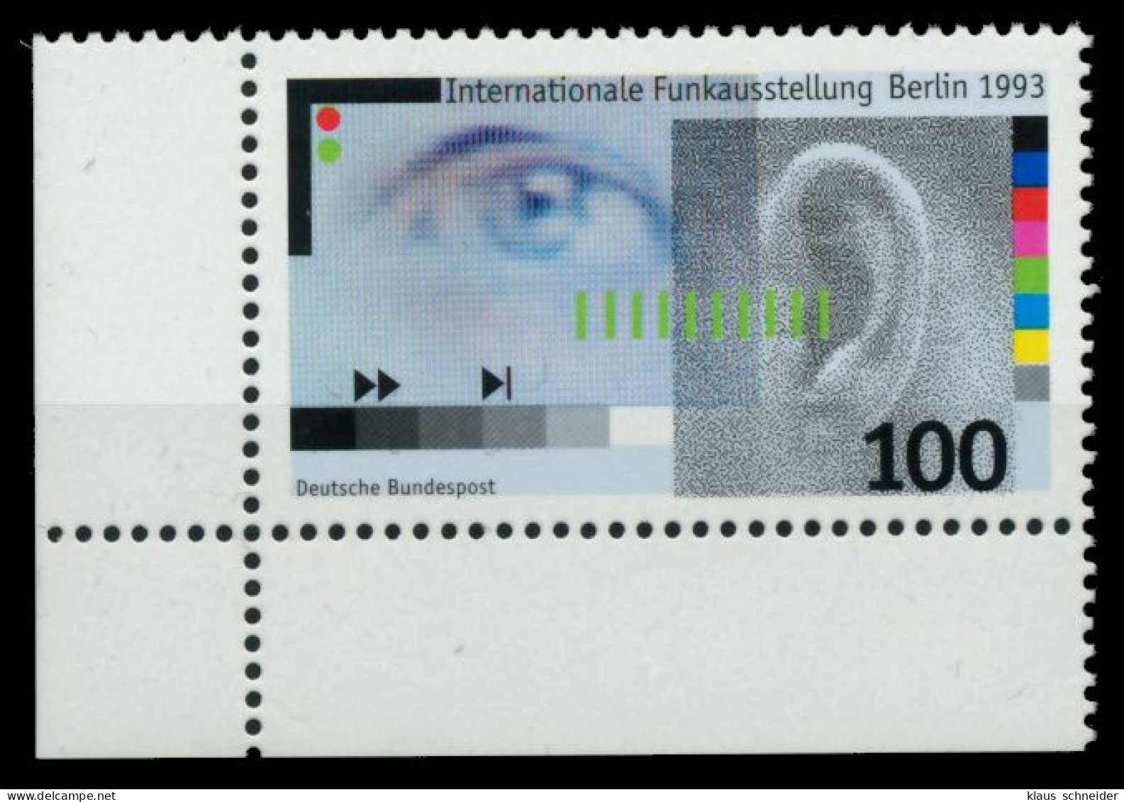 BRD 1993 Nr 1690 Postfrisch ECKE-ULI X8FBA3A - Ongebruikt