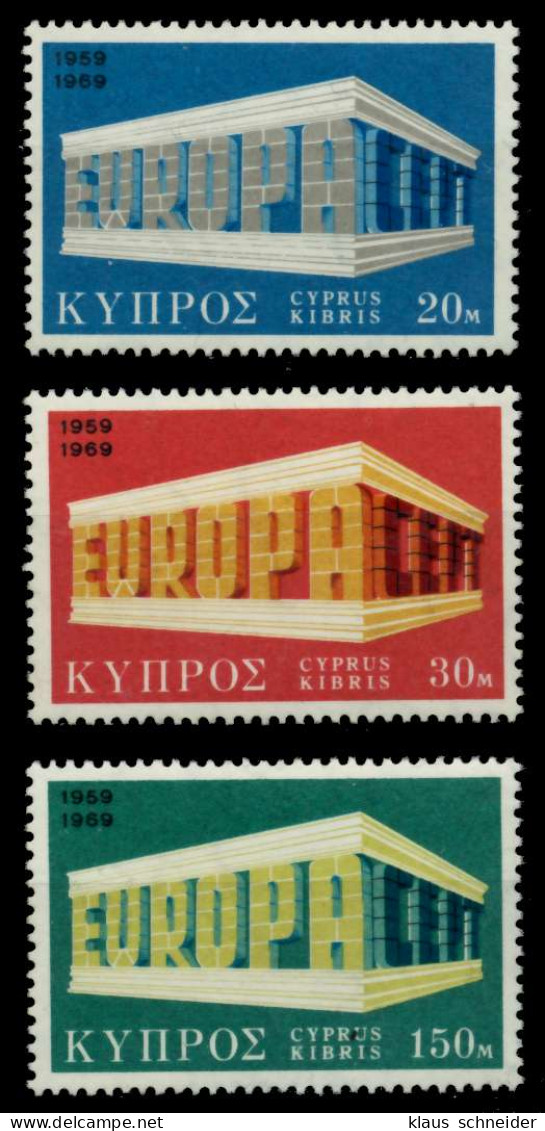 ZYPERN Nr 319-321 Postfrisch S039E82 - Unused Stamps