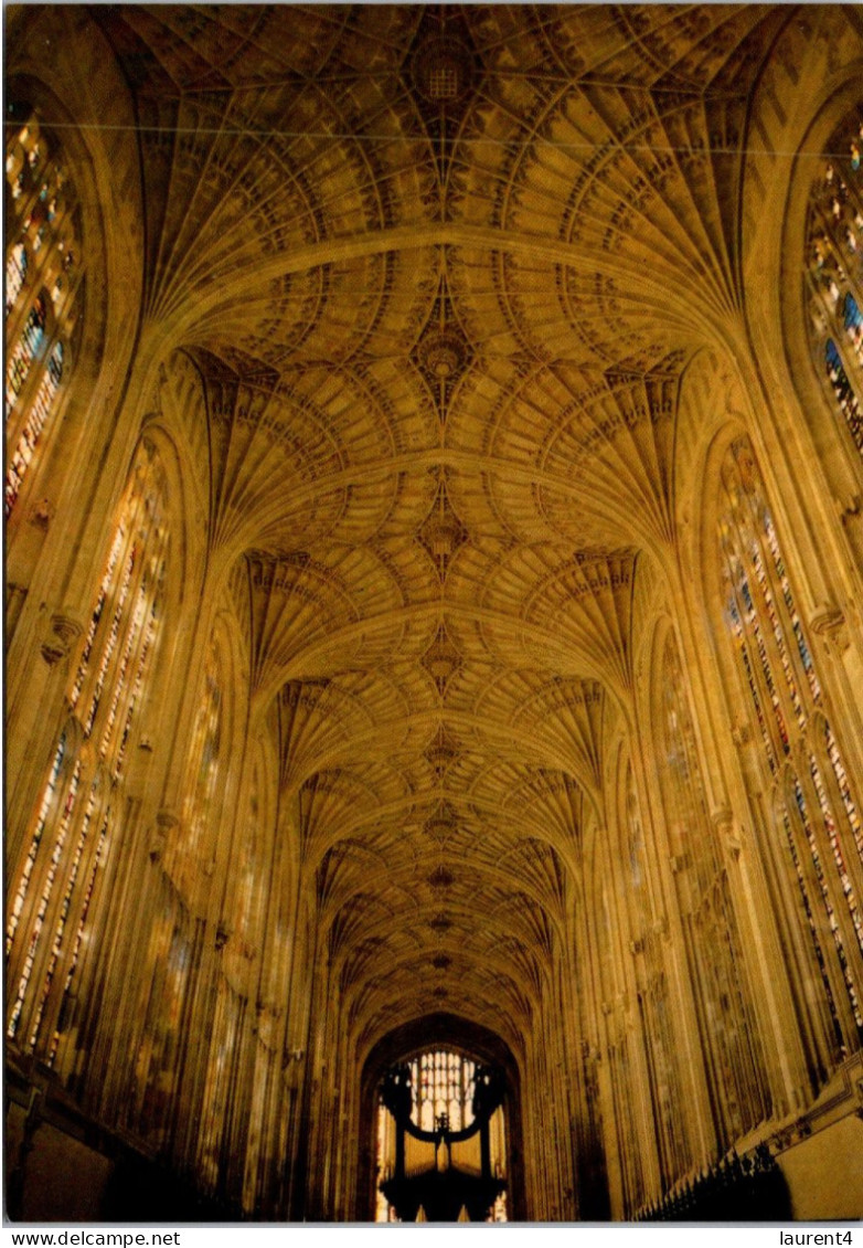 7-5-2024 (4 Z 21) UK - King's College Chapel In Cambridge - Churches & Cathedrals