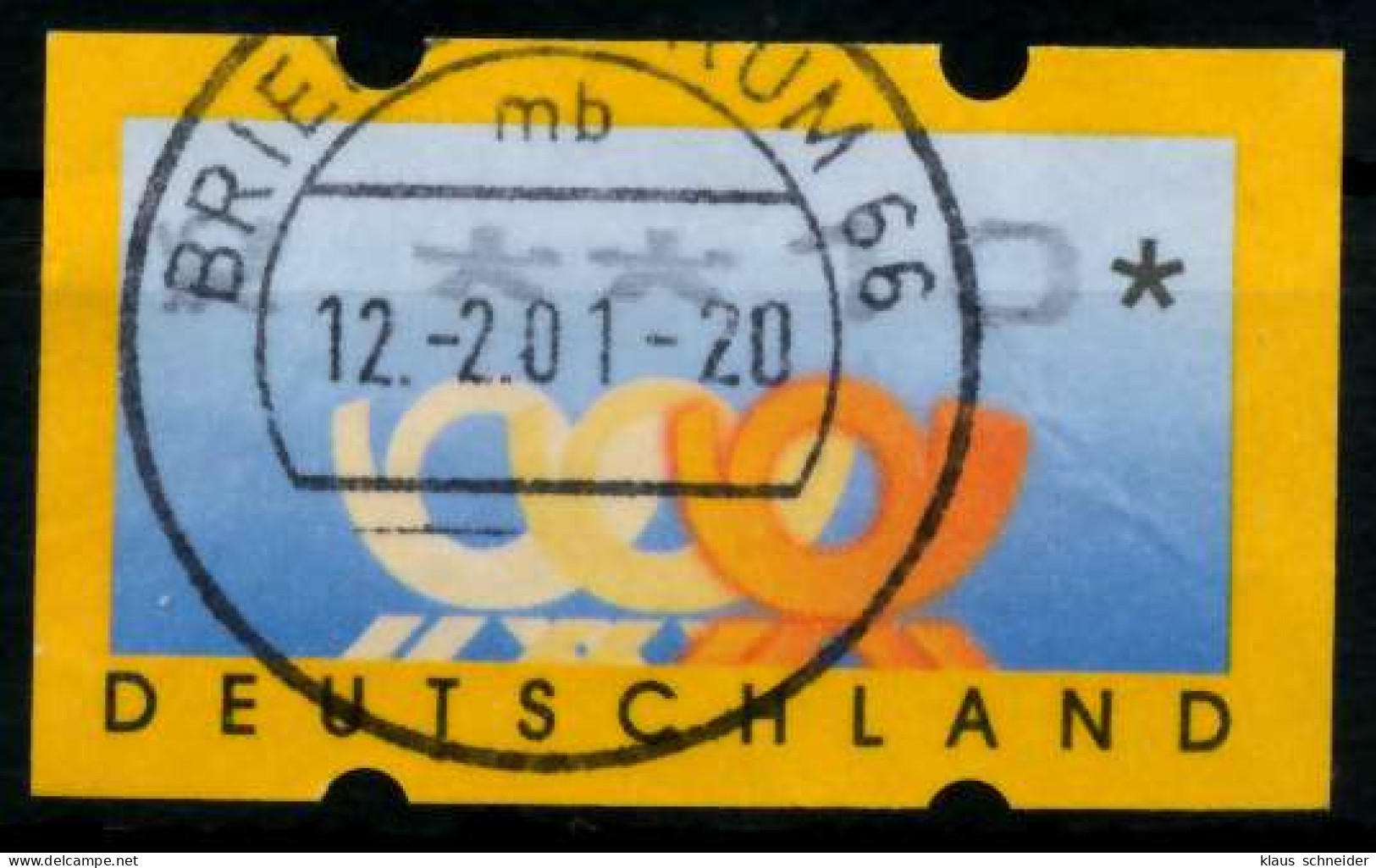 BRD ATM 1999 Nr 3-2-0010 Gestempelt X97417A - Machine Labels [ATM]