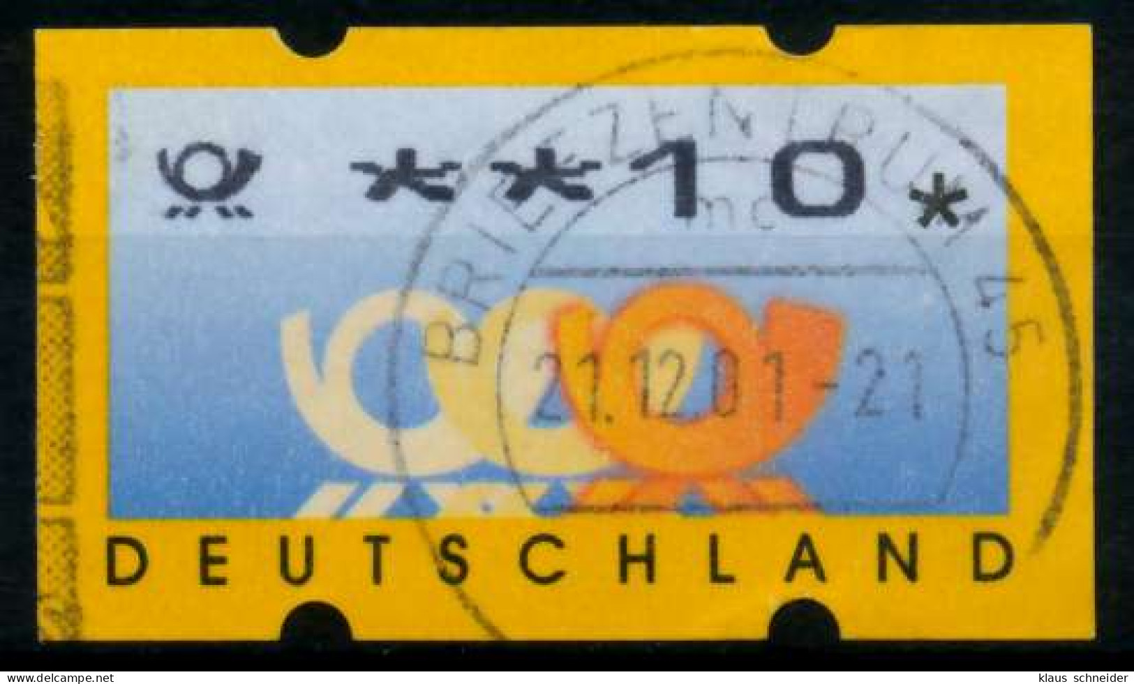 BRD ATM 1999 Nr 3-3-0010 Gestempelt X970862 - Machine Labels [ATM]