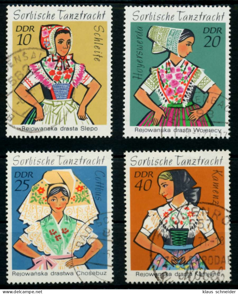 DDR 1971 Nr 1668-1671 Gestempelt X9863DE - Used Stamps