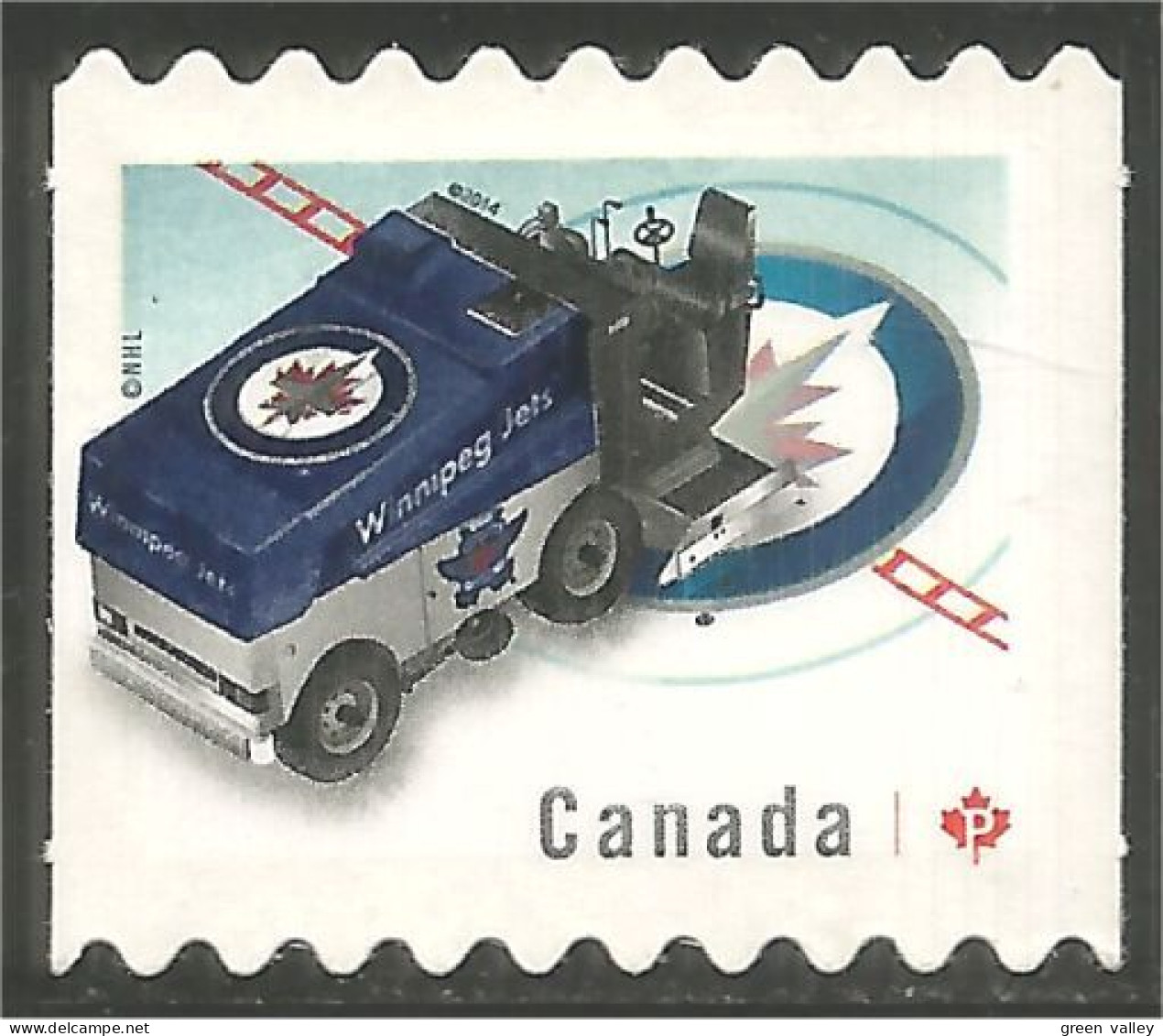 Canada NHL Winnipeg Jets Zamboni Ice Hockey Glace Annual Collection Annuelle MNH ** Neuf SC (C27-79ia) - Nuovi