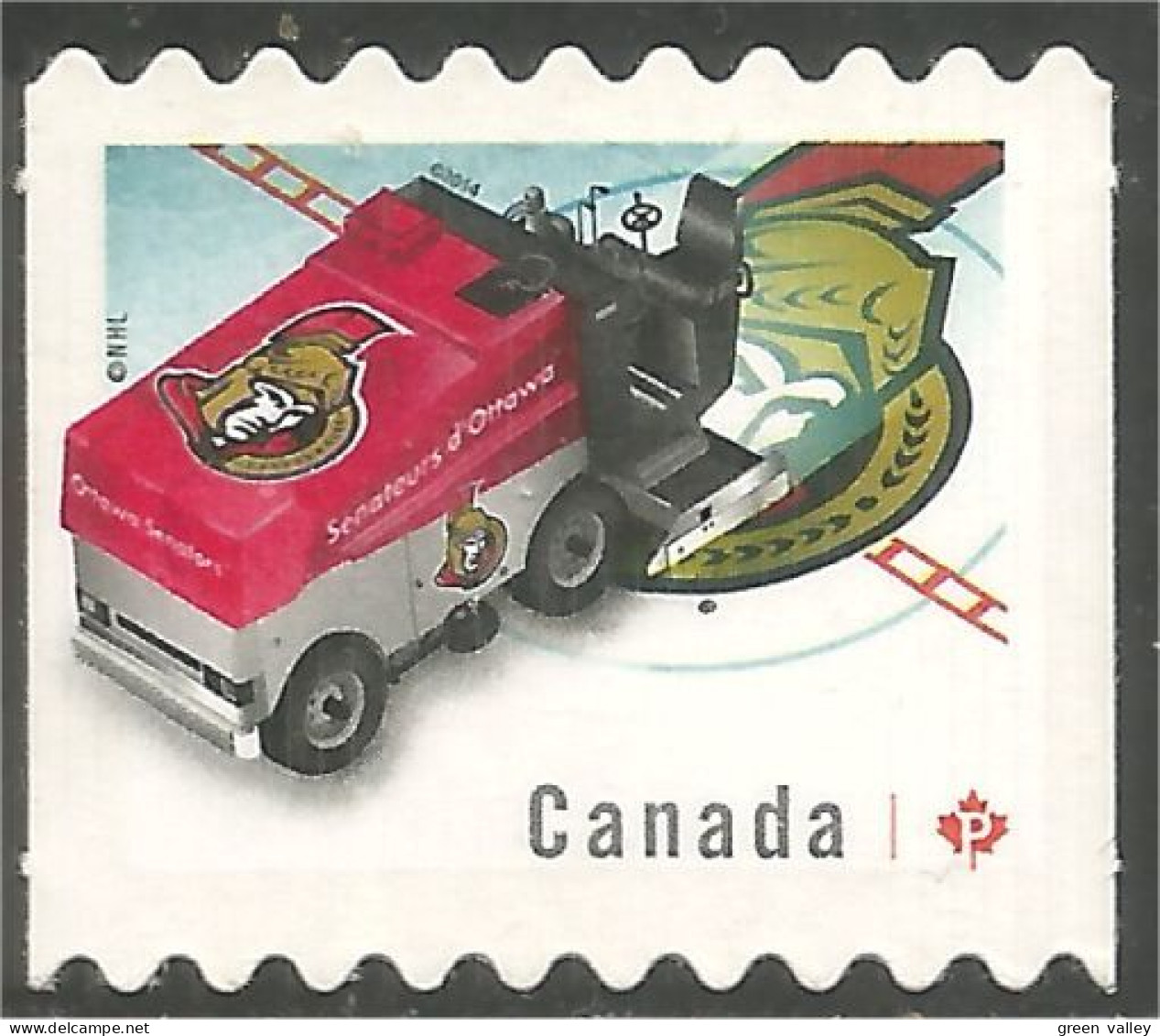 Canada NHL Ottawa Senators Zamboni Ice Hockey Glace Annual Collection Annuelle MNH ** Neuf SC (C27-80ia) - Ongebruikt