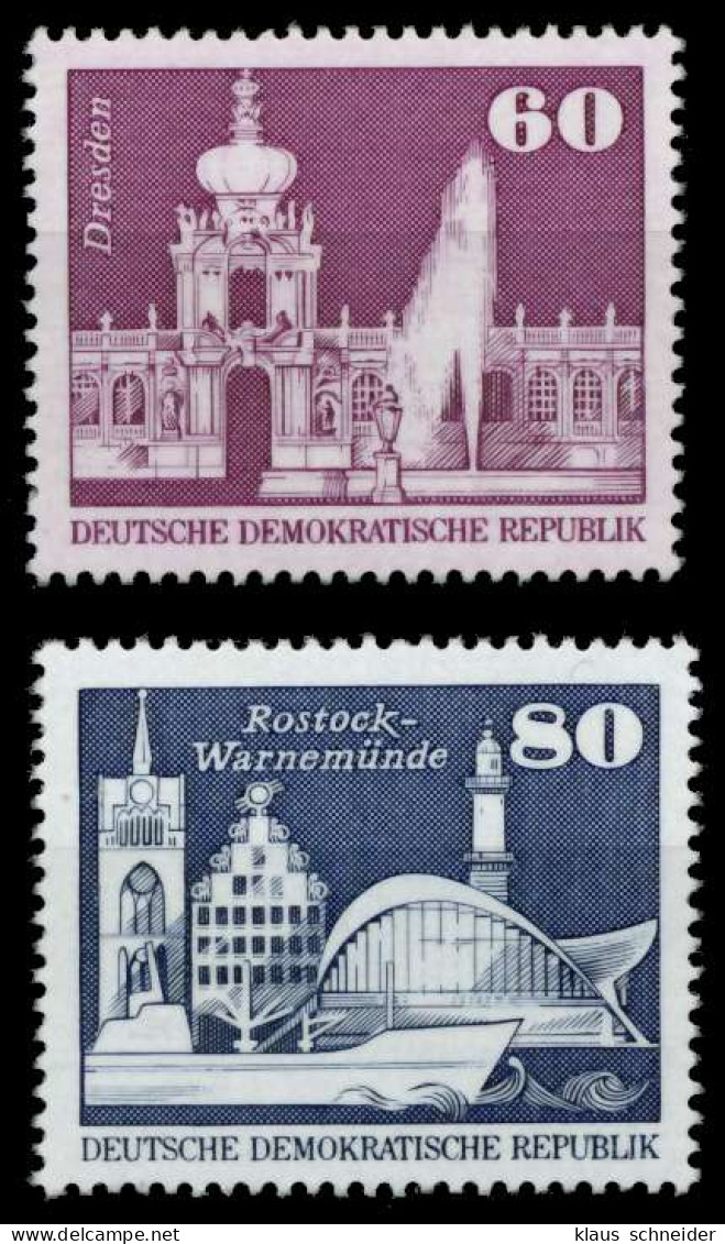 DDR DS AUFBAU IN DER Nr 1919-1920 Postfrisch S09573A - Unused Stamps