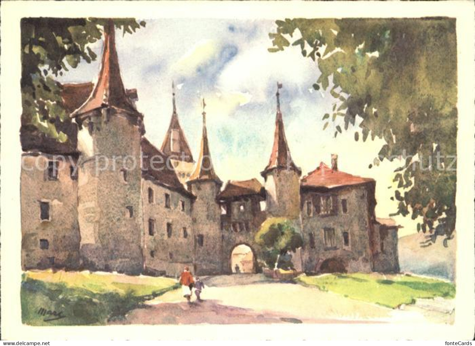 11661347 Neuchatel NE Chateau De Colombier Neuchatel - Sonstige & Ohne Zuordnung