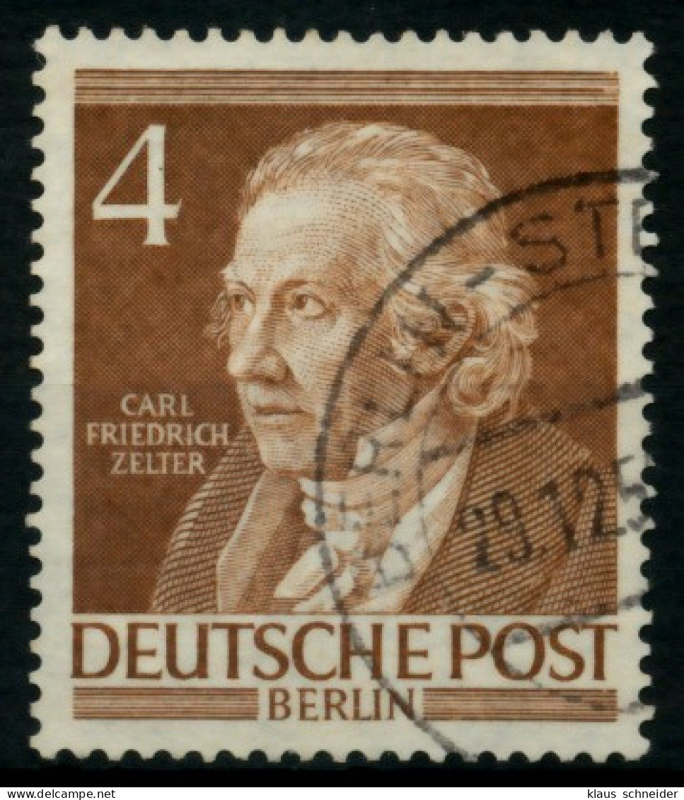 BERLIN 1952 Nr 91 Gestempelt X6E101A - Used Stamps