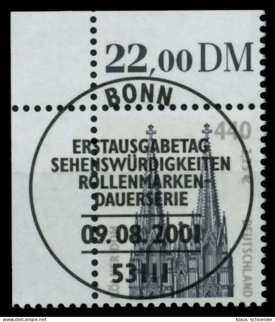 BRD DS SEHENSW Nr 2206 Zentrisch Gestempelt ECKE-OLI X70F1DE - Used Stamps