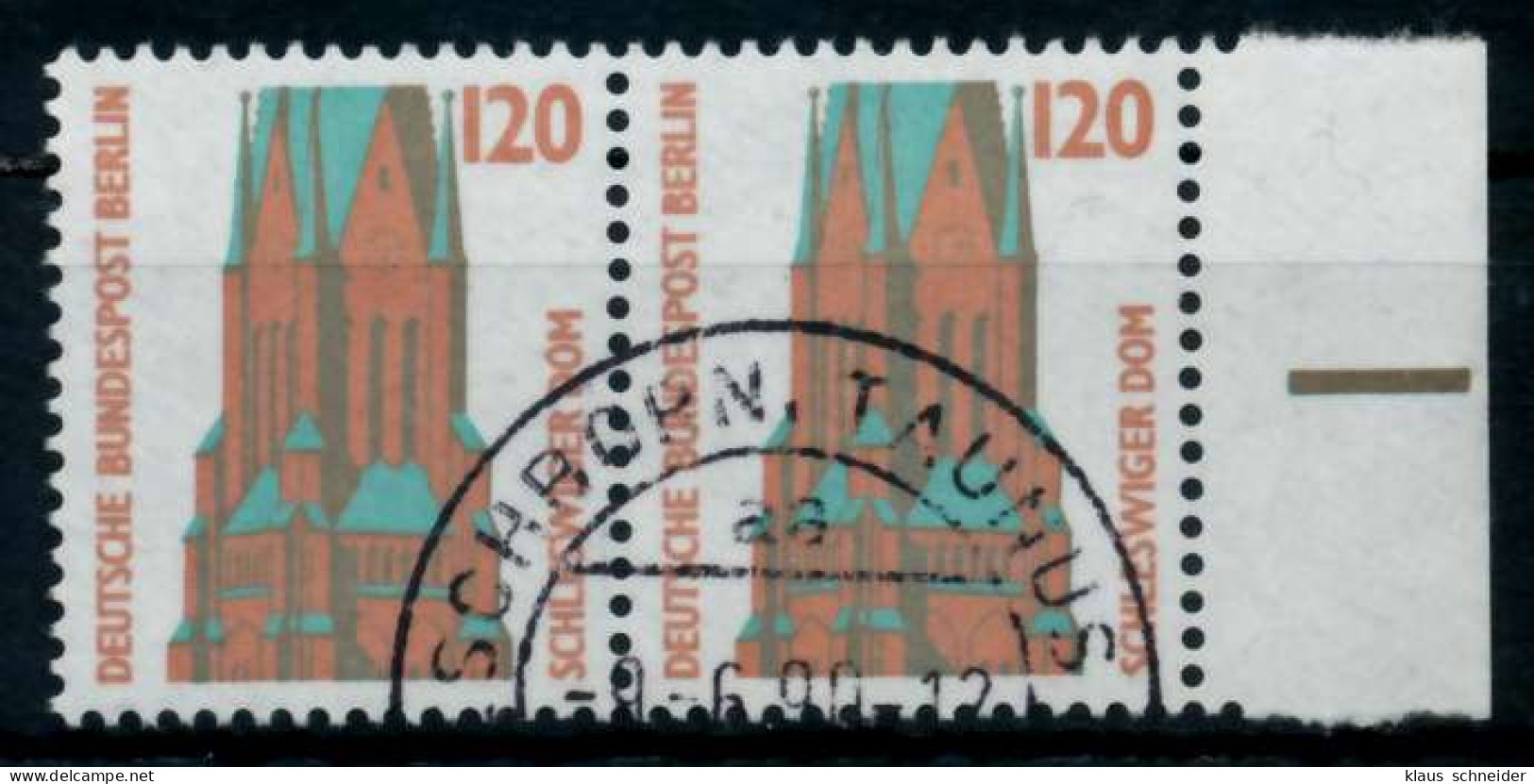 BERLIN DS SEHENSW Nr 815 Gestempelt WAAGR PAAR X72B2DE - Used Stamps