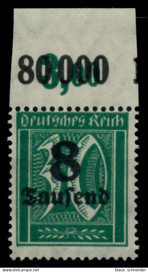 D-REICH INFLA Nr 278XP OR Postfrisch ORA X72B682 - Unused Stamps