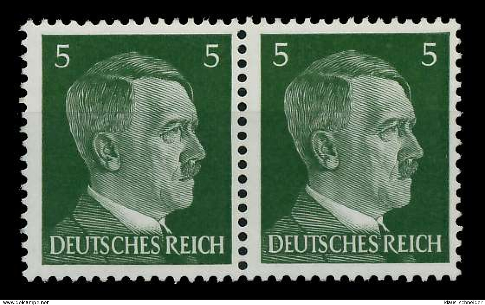 3. REICH 1941 Nr 784a Postfrisch WAAGR PAAR X7800DE - Ungebraucht