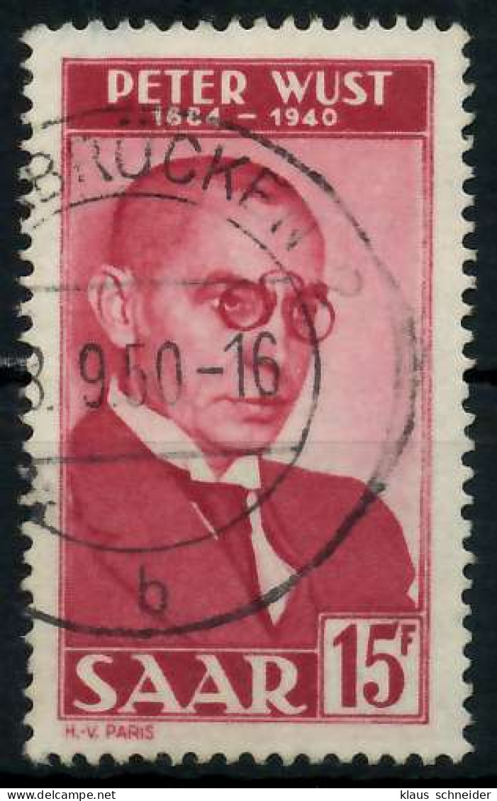 SAARLAND 1950 Nr 290 Gestempelt X79E016 - Used Stamps