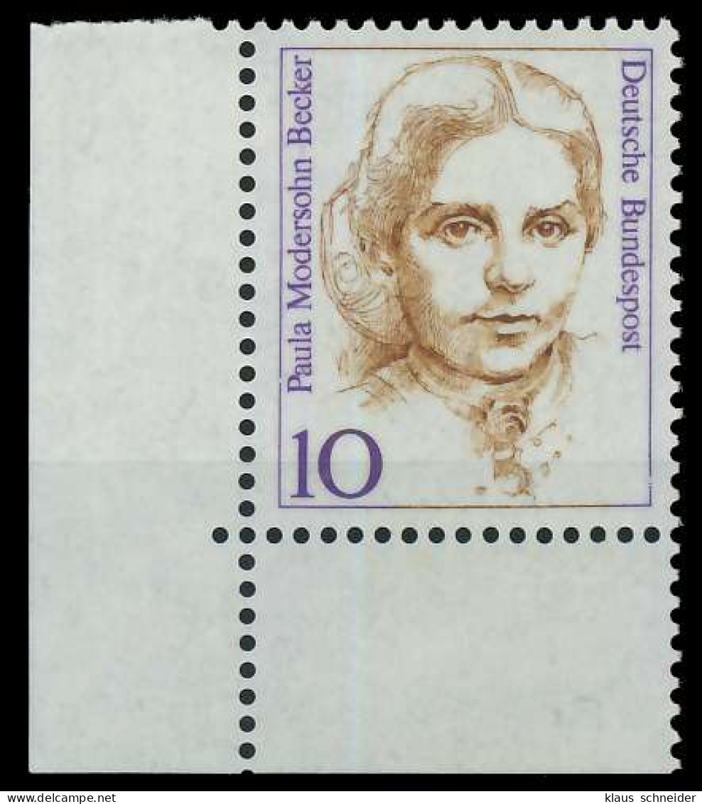 BRD DS FRAUEN Nr 1359 Postfrisch ECKE-ULI X7D5192 - Unused Stamps