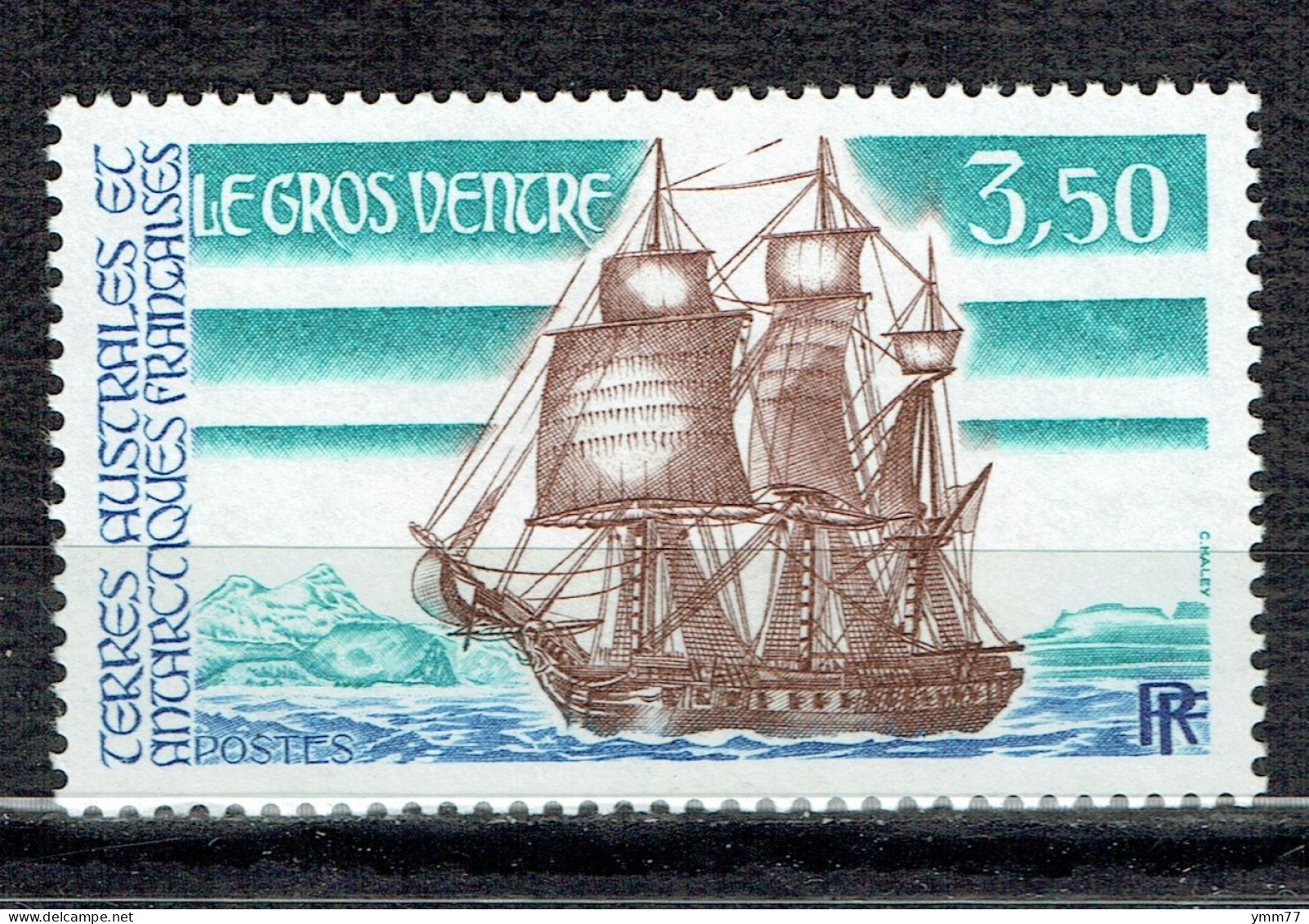 Navires De Liaison Anciens Et Modernes : Voilier "Le Gros Ventre" - Unused Stamps