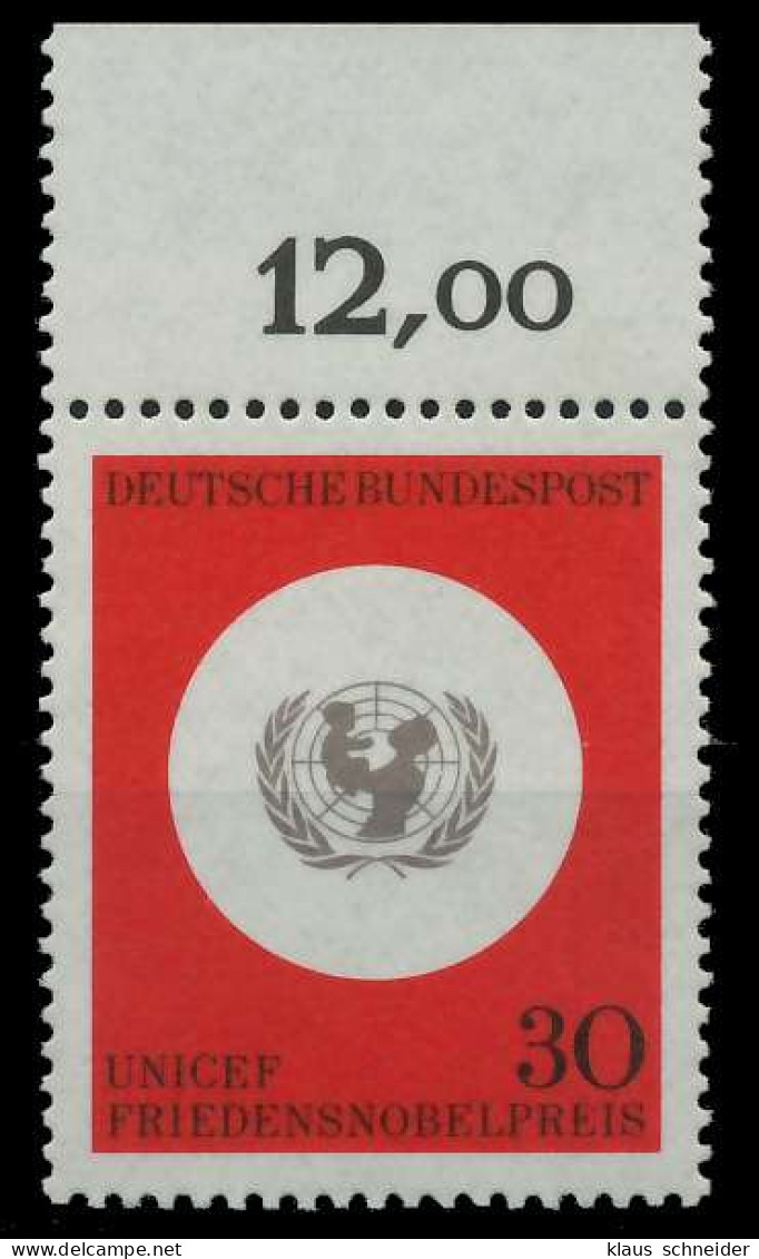 BRD 1966 Nr 527 Postfrisch ORA X7EF886 - Neufs