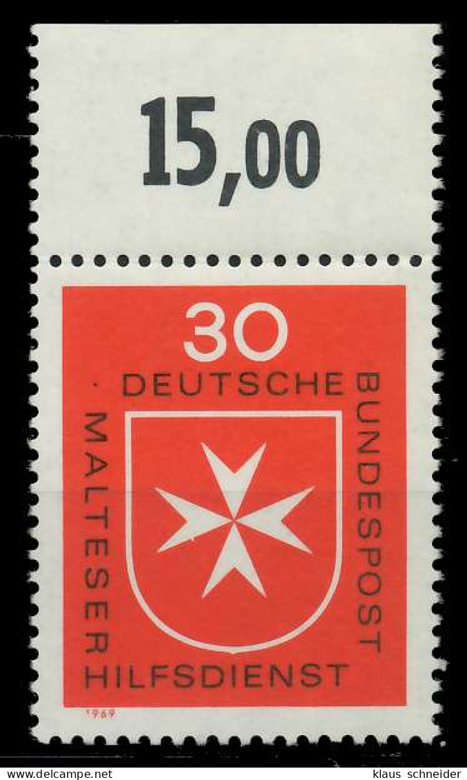 BRD 1969 Nr 600 Postfrisch ORA X7F33EE - Nuovi