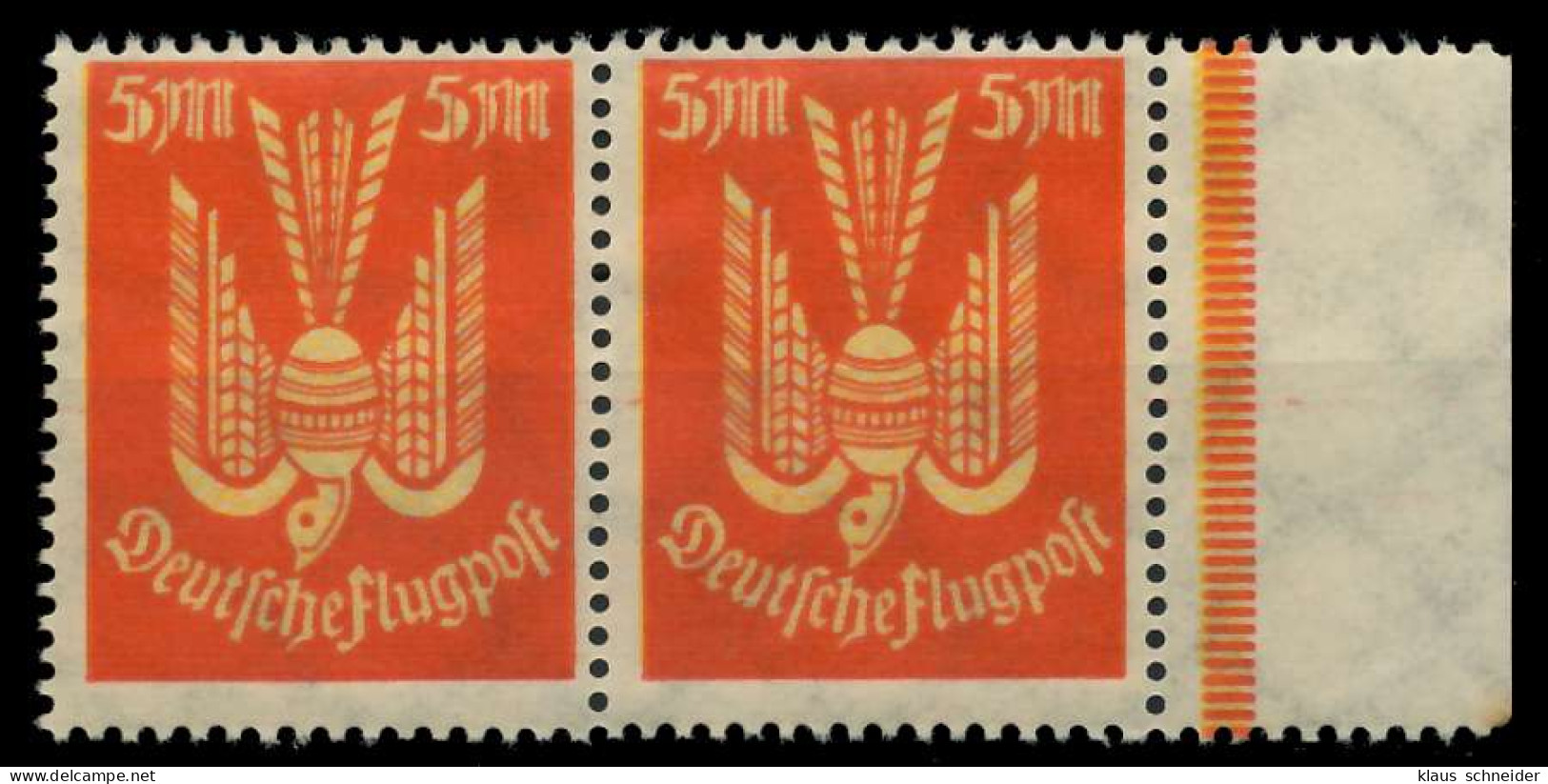 D-REICH INFLA Nr 218 Postfrisch WAAGR PAAR SRA X82684A - Unused Stamps