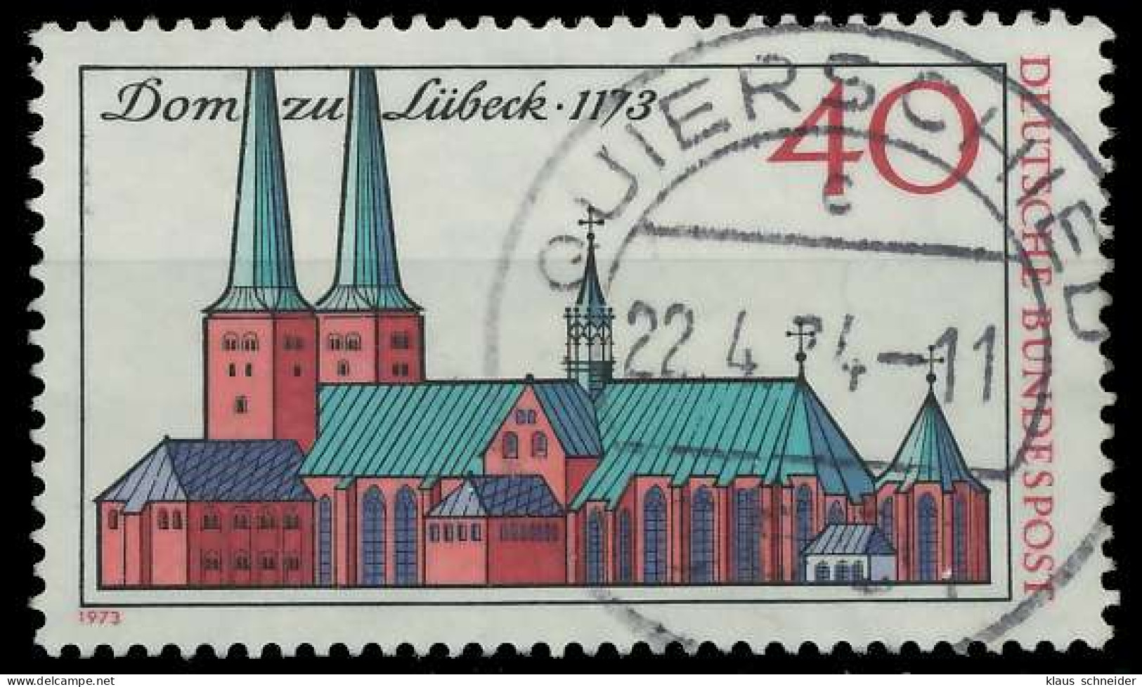 BRD 1973 Nr 779 Zentrisch Gestempelt X84FE96 - Used Stamps