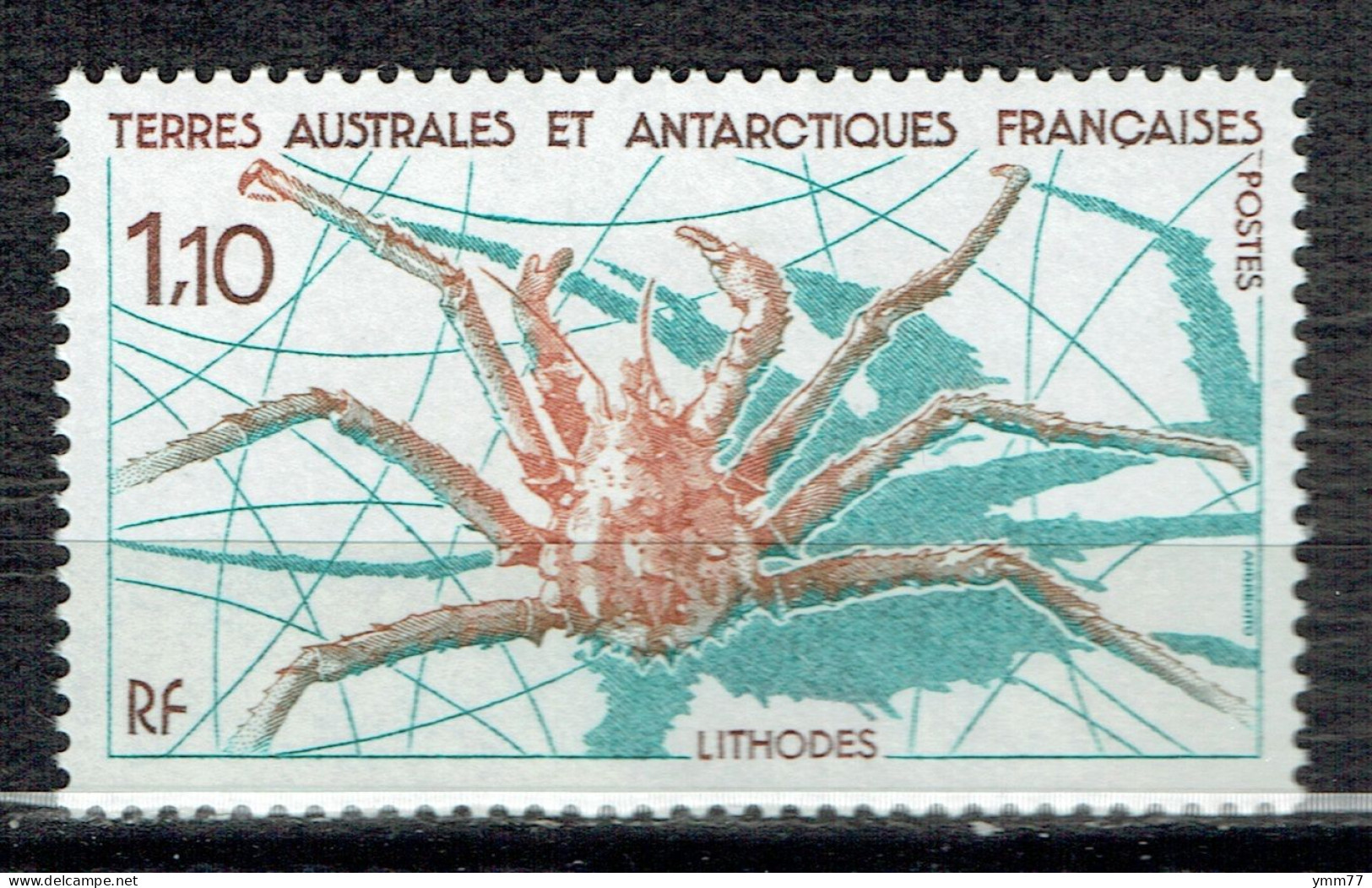 Faune : Lithodes - Unused Stamps