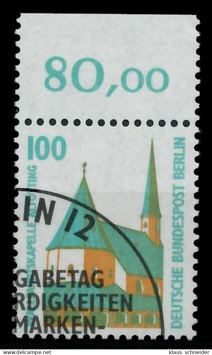 BERLIN DS SEHENSWÜRDIGKEITEN Nr 834 Gestempelt ORA X8F16D6 - Used Stamps