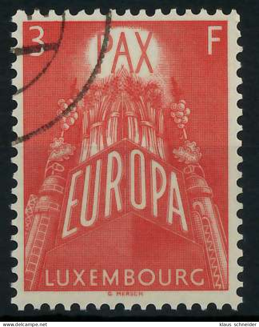 LUXEMBURG 1957 Nr 573 Gestempelt X97D5BE - Usados