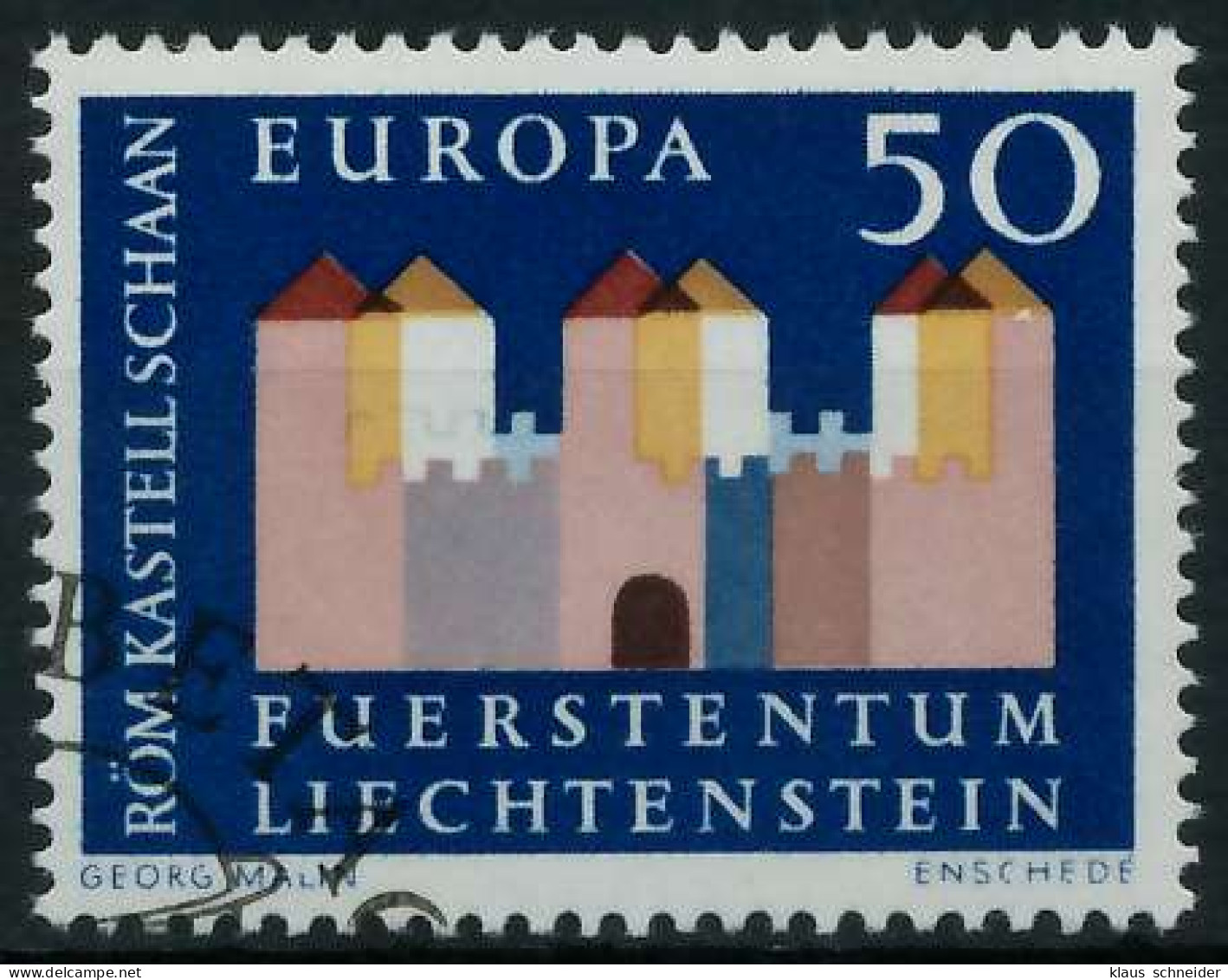 LIECHTENSTEIN 1964 Nr 444 Gestempelt X9B8B32 - Used Stamps