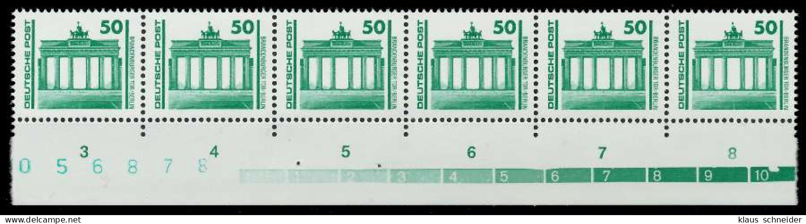 DDR DS BAUWERKE DENKMÄLER Nr 3346 Postfrisch 6er-BLOCK X025CAA - Unused Stamps