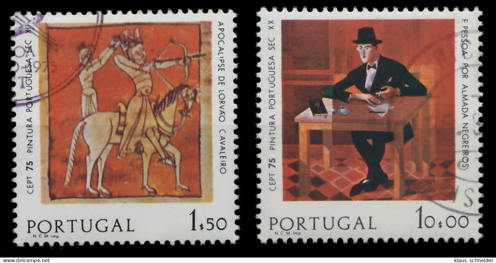 PORTUGAL 1975 Nr 1281x-1282x Gestempelt X0453AA - Used Stamps