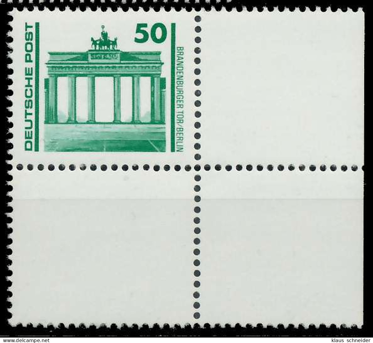 DDR DS BAUWERKE DENKMÄLER Nr 3346 Postfrisch ECKE-URE X051522 - Unused Stamps