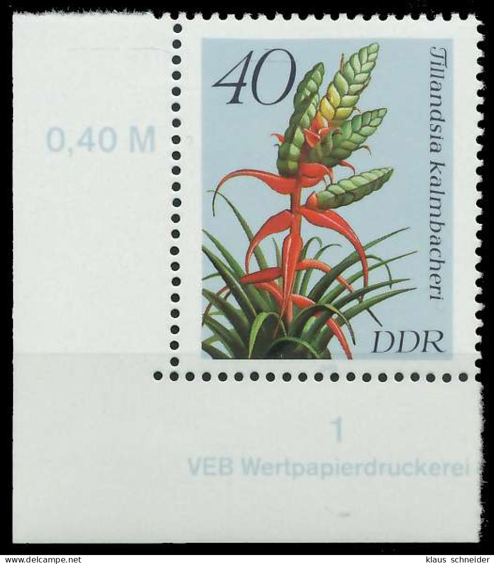 DDR 1988 Nr 3151 Postfrisch ECKE-ULI X0D9B8A - Unused Stamps