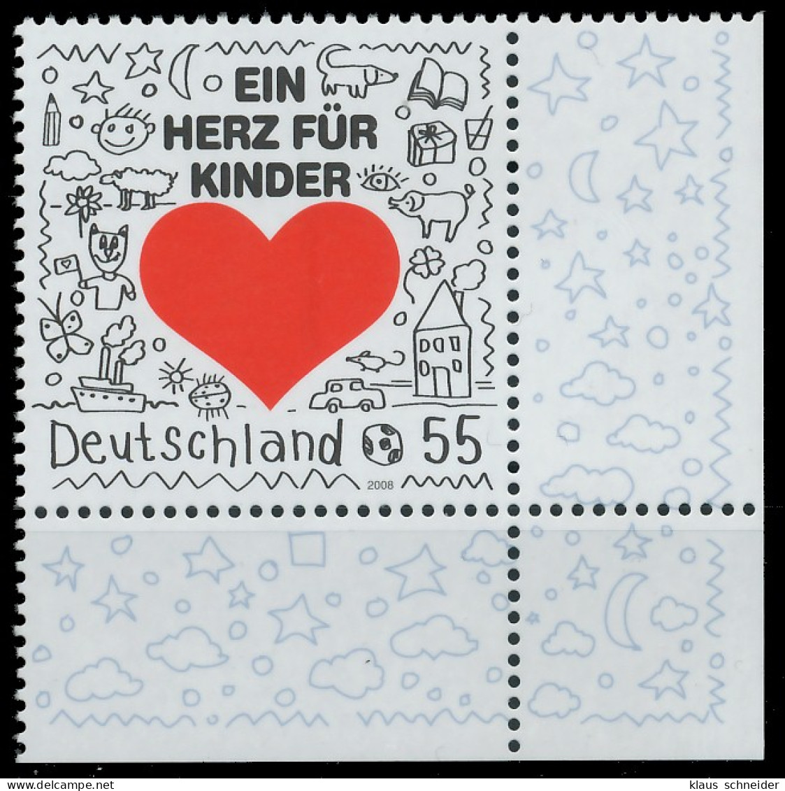 BRD BUND 2008 Nr 2706 Postfrisch ECKE-URE X3608E6 - Ongebruikt