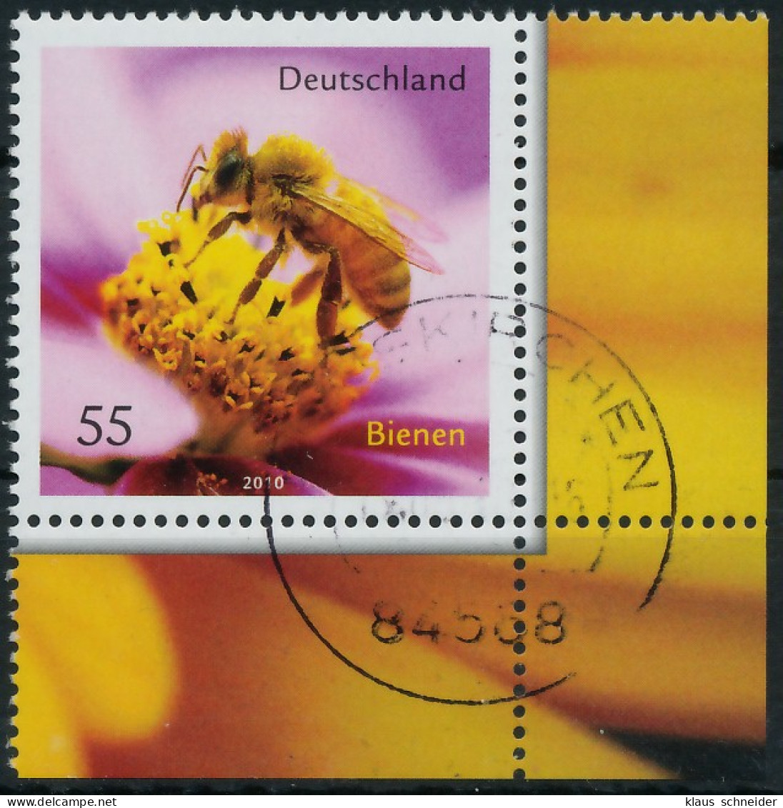BRD BUND 2010 Nr 2798 Zentrisch Gestempelt ECKE-URE X36B4AE - Used Stamps