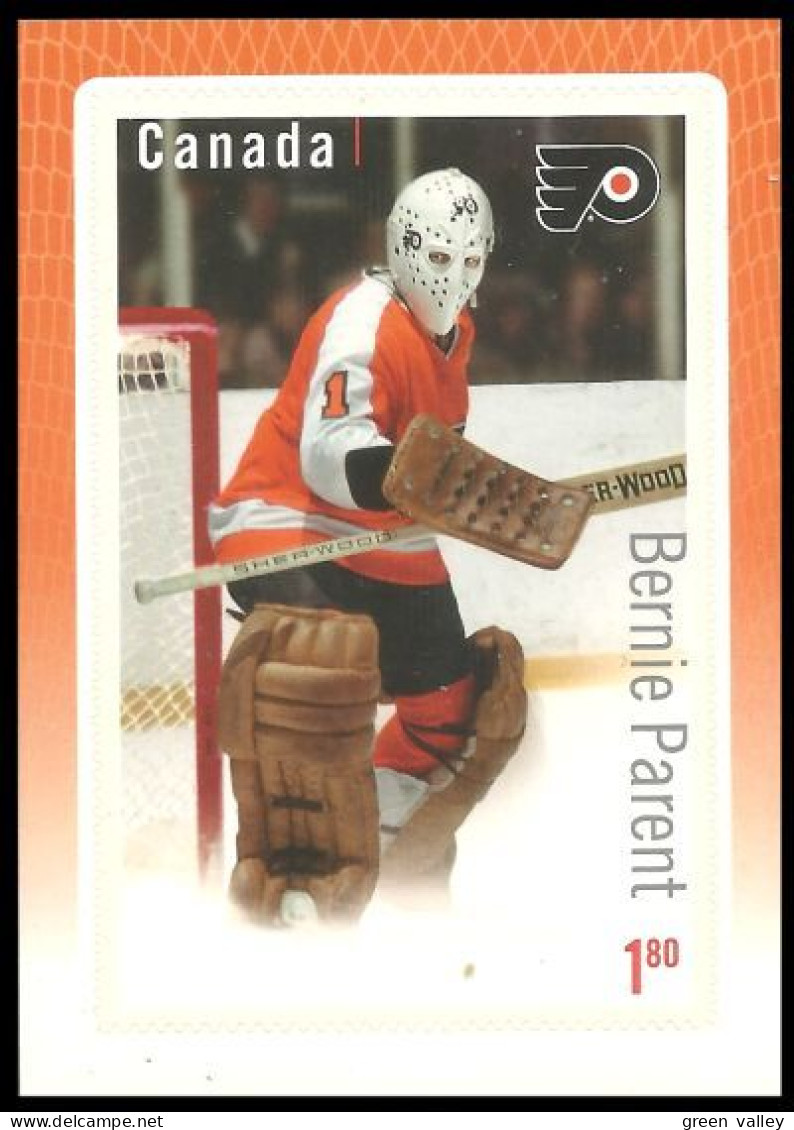 Canada Ice Hockey Glace Goalie Bernie Parent MNH ** Neuf SC (C28-77) - Unused Stamps