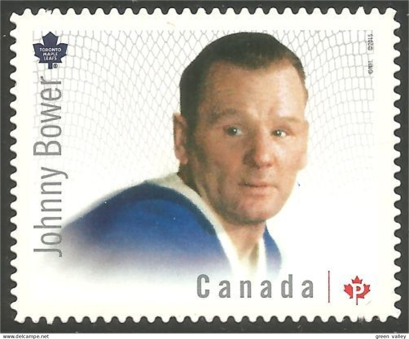 Canada Ice Hockey Glace Goalie Johnny Bower Annual Collection Annuelle MNH ** Neuf SC (C28-69i) - Unused Stamps