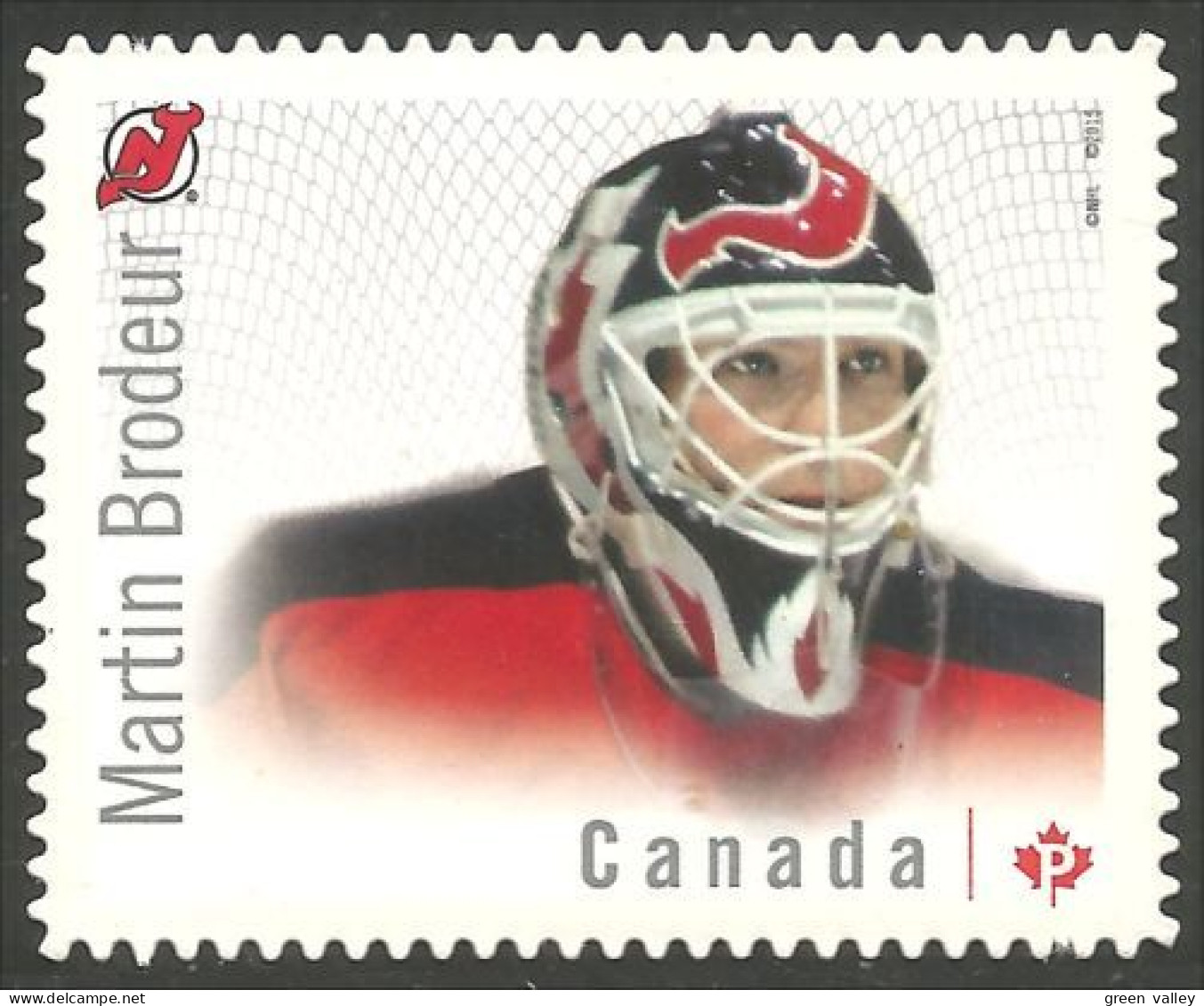 Canada Ice Hockey Glace Goalie Martin Brodeur Annual Collection Annuelle MNH ** Neuf SC (C28-72i) - Unused Stamps