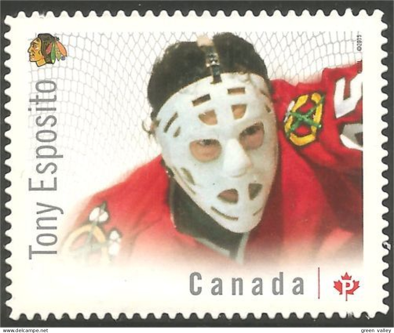 Canada Ice Hockey Glace Goalie Tony Esposito Annual Collection Annuelle MNH ** Neuf SC (C28-68i) - Ongebruikt
