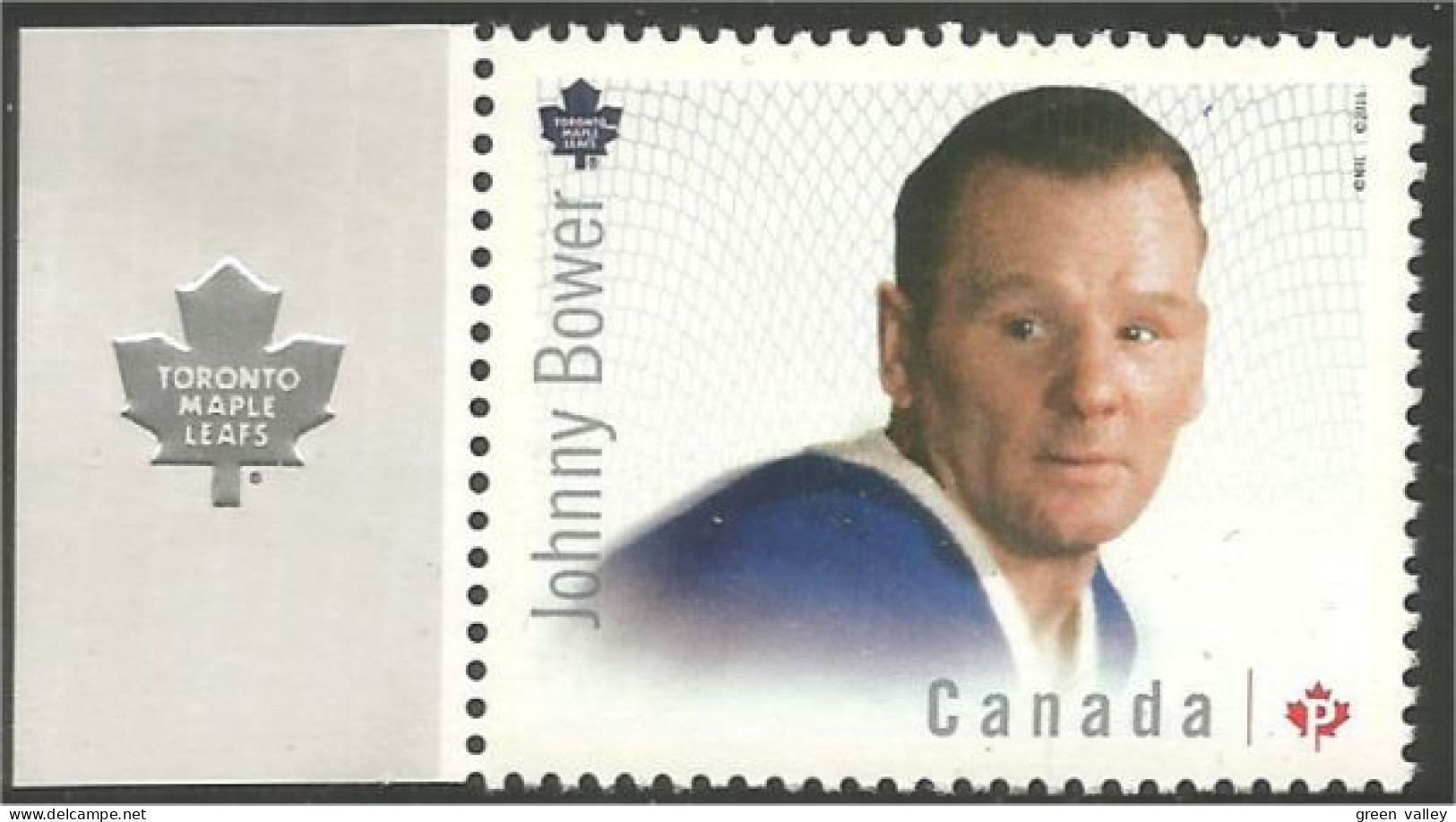 Canada Ice Hockey Glace Goalie Johnny Bower MNH ** Neuf SC (C28-66c) - Ongebruikt