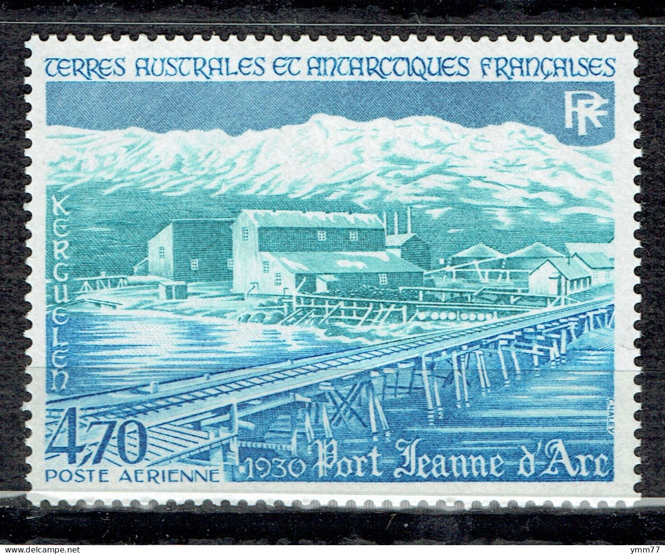 Port Jeanne D'Arc Aux Kerguelen - Luftpost