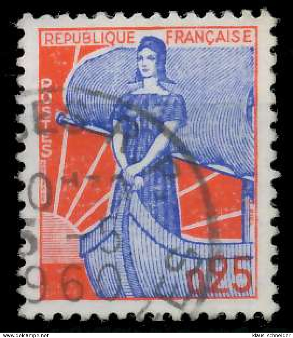 FRANKREICH 1960 Nr 1278 Gestempelt X62552E - Usados