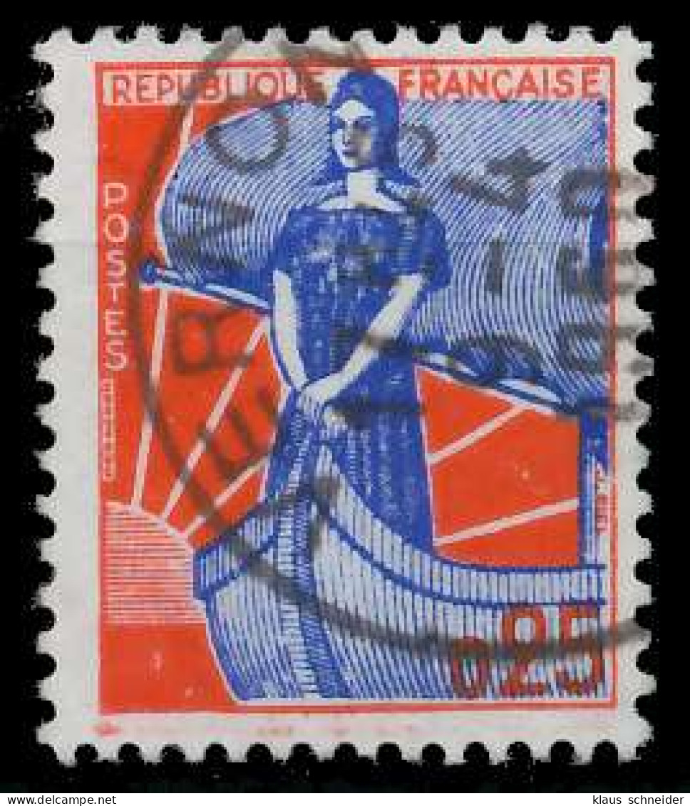 FRANKREICH 1960 Nr 1278 Gestempelt X62552A - Usados