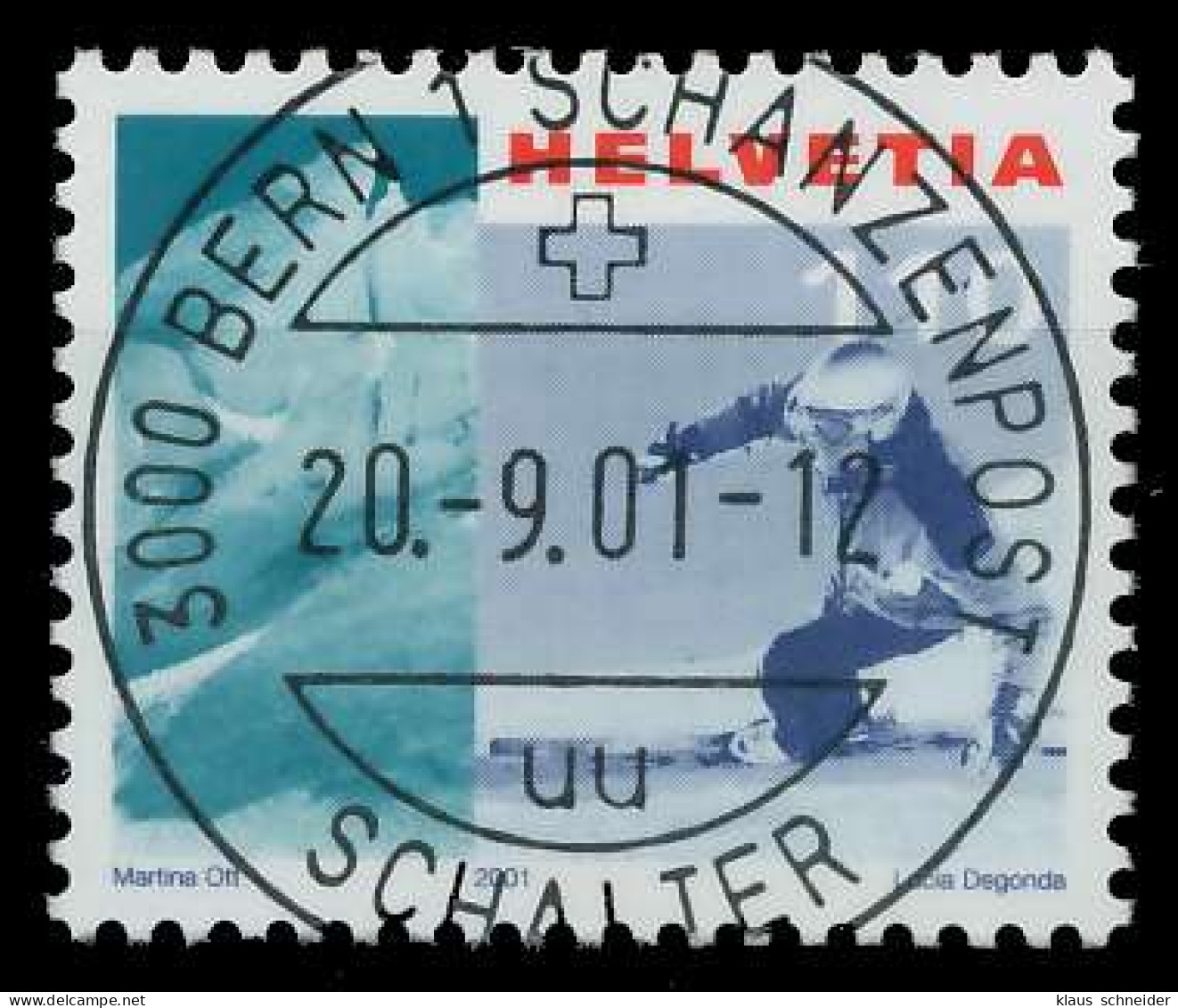 SCHWEIZ 2001 Nr 1771 Zentrisch Gestempelt X64C422 - Used Stamps