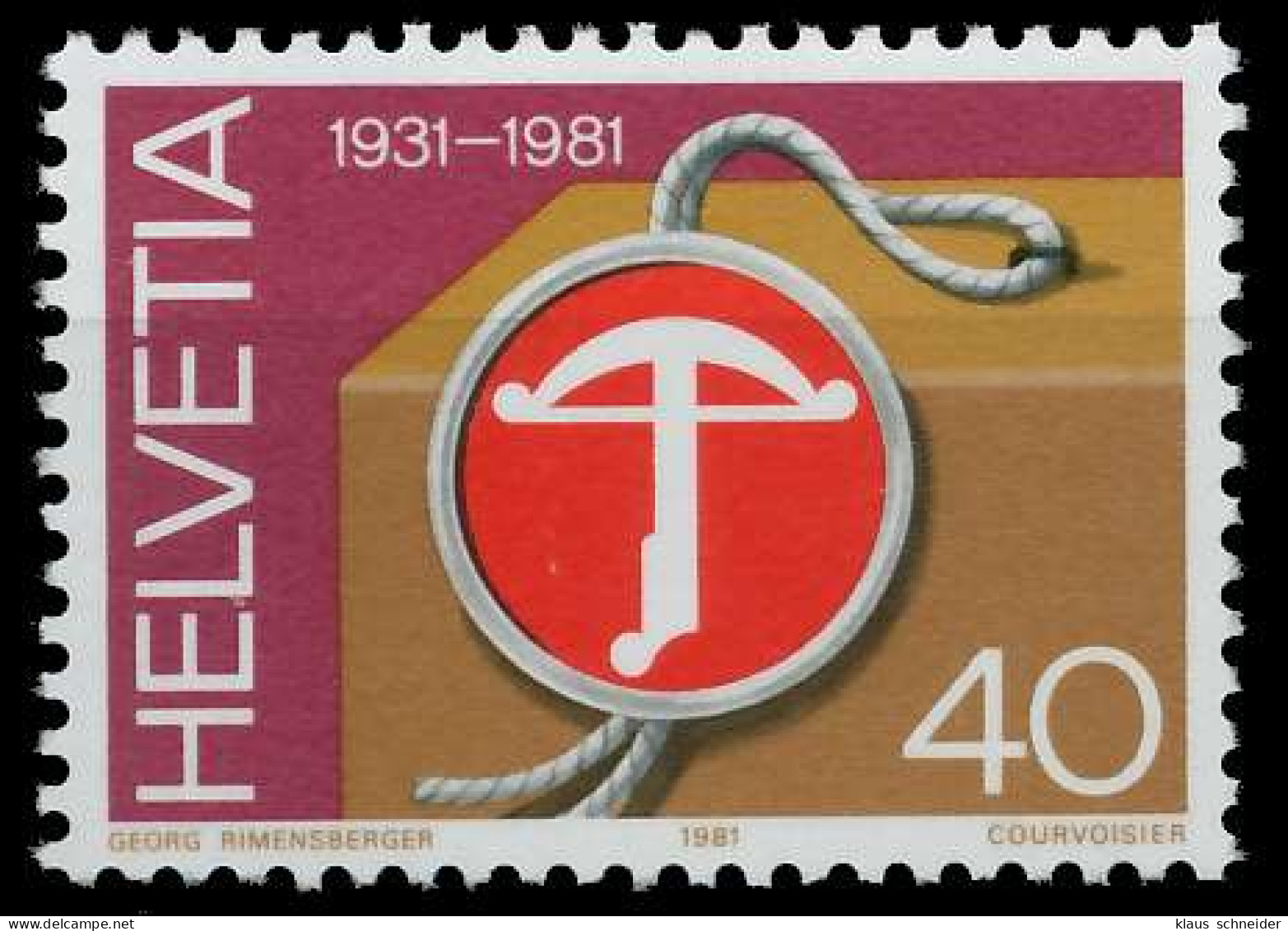 SCHWEIZ 1981 Nr 1207 Postfrisch X66EC9A - Unused Stamps